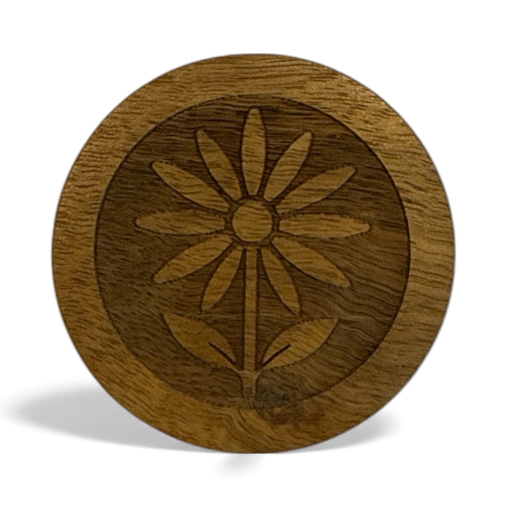 Acacia Flower Paper Towel Holder